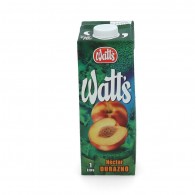 JUGO DE DURAZNO NÉCTAR CAJA TAPA ROSCA 1 LITRO WATTS 