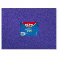 GOMA EVA MORADA GLITTER 45 X 60 CM 5 HOJAS