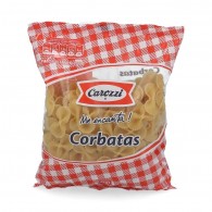 FIDEOS CORBATAS 400 G CAROZZI