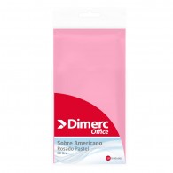 SOBRE AMERICANO ROSADO 80 GR 10 UN