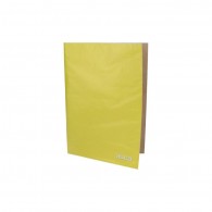 ARCHIVADOR RAPIDO CON ACCOCLIP PLASTIFICADO AMARILLO AUCA