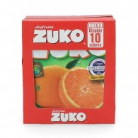 JUGO EN POLVO NARANJA 10 SOBRES ZUKO