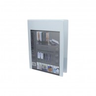 ARCHIVADOR CATÁLOGO OFICIO 2 ANILLOS DE 1 PULGADA BLANCO PARA 250 HOJAS D´WILLIAMS