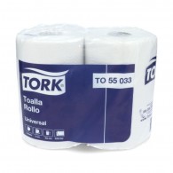TOALLA PAPEL 24 METROS 2 ROLLOS TORK