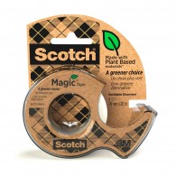 CINTA ADHESIVA MAGICA GREENER CON DISPENSADOR 19 MM X15 MT