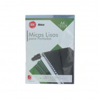 PORTADA MICA DIN A4 LISAS NATURAL 30 UNIDADES IBICO