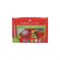 CARPETA CON PAPEL  CARTON CORRUGADO FABER-CASTELL
