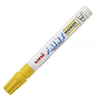 MARCADOR OLEO PERMANENTE PUNTA REDONDA AMARILLO PX 20