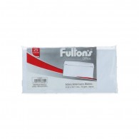 SOBRE FULTONS AMERICANO BLANCO 25 UNIDADES 70 G 