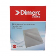SOBRE PARA PLASTIFICAR CARTA 100 UNIDADES 175 MICRONES LAVORO