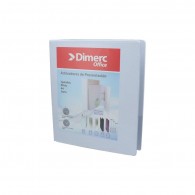 ARCHIVADOR CATÁLOGO OFICIO 2.A.D 3 BLANCO DIMERC