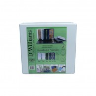 ARCHIVADOR CATÁLOGO CARTA 2 ANILLOS 3 PULGADAS BLANCO D´WILLIAMS