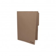 CARPETA CARTULINA KRAFT CON PESTAÑA DIMERC