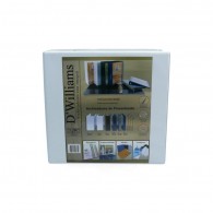 ARCHIVADOR CATÁLOGO CARTA 3 ANILLOS 3 PULGADAS BLANCO PARA 700 HOJAS D´WILLIAMS