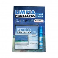LIMPIADOR PANTALLAS K BYTE  CRISTAL LIQUIDO LCD 