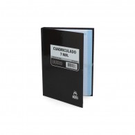 CUADERNO EMPASTADO 200 HOJAS MATEMÁTICAS 7MM N5606 BURDEO BUHO