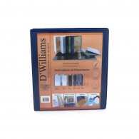 ARCHIVADOR CATÁLOGO CTA 2.A.D 1/2" AZUL D'WILLIAMS