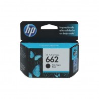 CARTUCHO 662 NEGRO PARA 120 PAGINAS HP