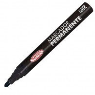 MARCADOR PERMANENTE S50 PUNTA REDONDA NEGRO