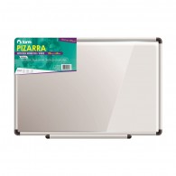 PIZARRA MAGNETICA VIDRIO 60 X 90 BLANCA