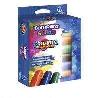 TEMPERA SOLIDA 6 COLORES