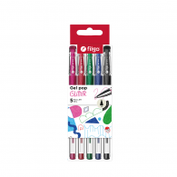 SET LAPIZ GEL POP GLITTER 5 UN