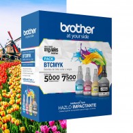 PACK 4 COLORES BT5001 CMY + BTD60