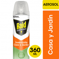 INSECTICIDA ESSENTIALS CASA Y JARDIN 360 ML