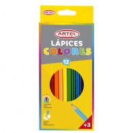 LAPICES DE COLORES 12 UN
