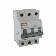 INTERRUPTOR AUTOMATICO 3 X 10A 10KA CURVA C