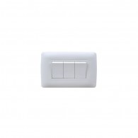 INTERRUPTOR BLANCO ARMADO TRIPLE 9/32
