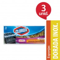 VIRUTILLA DORADA ACERO INOXIDABLE 3 UN