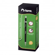 PORTAMINA 0.5 MM METALICO NEGRO