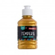 TEMPERA 250 ML DORADA METALIZADA