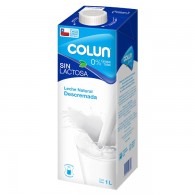 CAJA LECHE DESCREMADA SIN LACTOSA TAPA ROSCA 1 LT