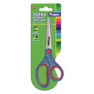 TIJERA ESCOLAR SOFT GRIP 5.5 PULGADAS