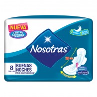 TOALLA NOCTURNA TELA SUAVE 8 UN