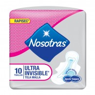 TOALLA ULTRA INVISIBLE MALLA 10 UN