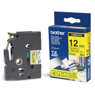 CINTA TZE-FX631 NEGRO/AMARILLO 12 MM (0.47") X 8 M (26.2')