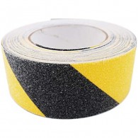 CINTA ANTIDESLIZANTE AMARILLO-NEGRO 15 MT X 50 MM