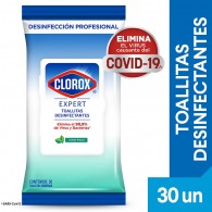 TOALLITAS DESINFECTANTES POUCH 30 HOJAS