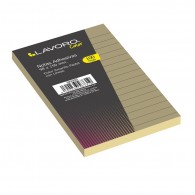 NOTA ADHESIVA 98 X 150 MM 100 HOJAS 1 UN AMARILLA LINEAS
