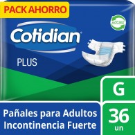 PAÑAL ADULTO PLUS GRANDE 36 UN