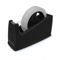 DISPENSADOR CINTA ADHESIVA 17.5 X 6 X 8 NEGRO