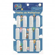 ETIQUETA AYUDA 19X13 TABLA MULTIPLICAR