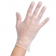 GUANTE VINILO BLANCO TALLA S 100 UN