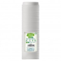 TAPA VASO 10OZ PLA ECO 50 UN 