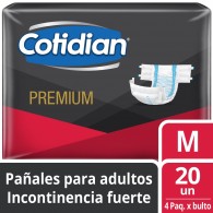 PAÑAL ADULTO PREMIUM MEDIANO 20 UN