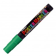 MARCADOR POSTER MARKER TEMPERA 4MM VERDE