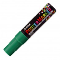 MARCADOR POSTER MARKER TEMPERA 12MM VERDE
